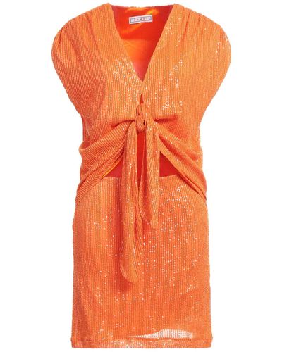 In the mood for love Mini Dress - Orange