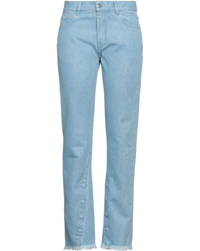 Marques'Almeida Pantalon en jean - Bleu