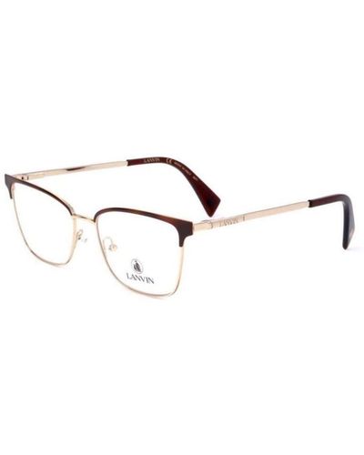 Lanvin Monture de lunettes - Métallisé