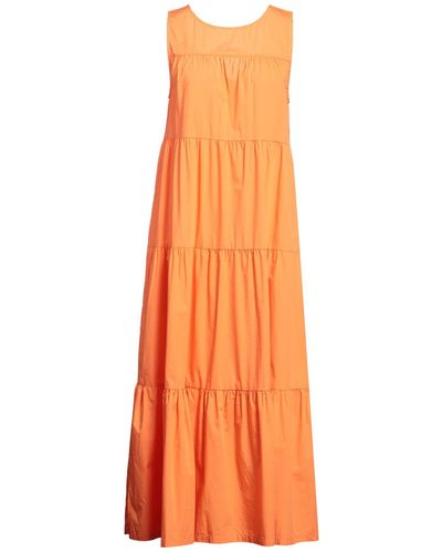 Sun 68 Maxi Dress - Orange