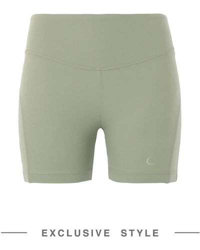 NOT AFTER TEN Light Shorts & Bermuda Shorts Polyamide, Elastane - Green
