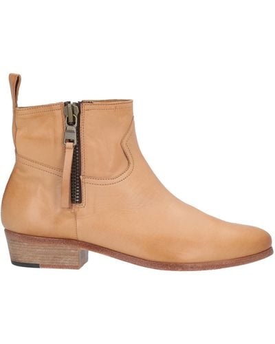 Barracuda Ankle Boots - Natural