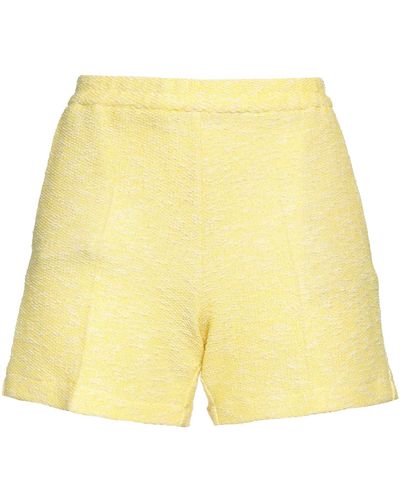 T-jacket By Tonello Shorts & Bermuda Shorts Cotton, Polyester, Polyamide - Yellow