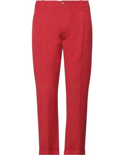 Original Vintage Style Trousers - Red