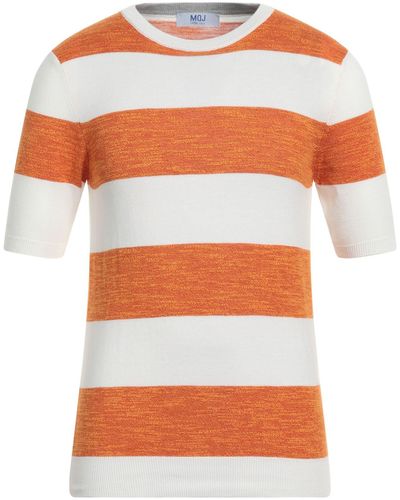 M.Q.J. Rust Sweater Cotton - Orange