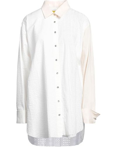 Marques'Almeida Camisa - Blanco