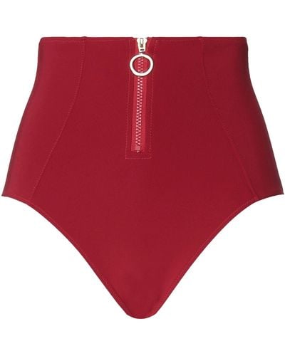 Stella McCartney Slip Bikini & Slip Mare - Rosso