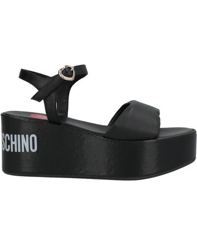 Love Moschino Sandals - Black