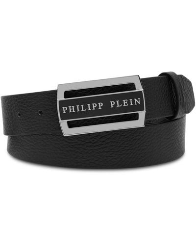 Philipp Plein Cinturón - Negro