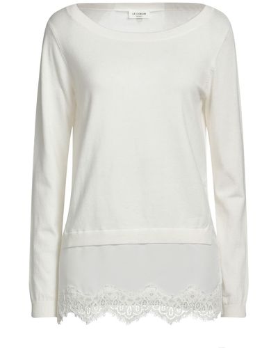 LE COEUR TWINSET Pullover - Weiß