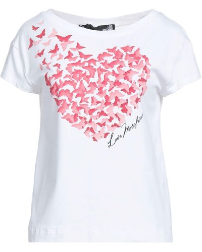 Love Moschino Camiseta - Blanco