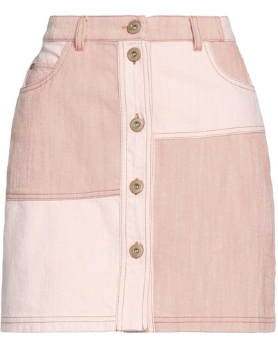 Sessun Denim Skirt - Pink