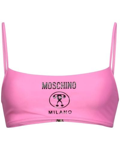 Moschino Top de bikini - Rosa