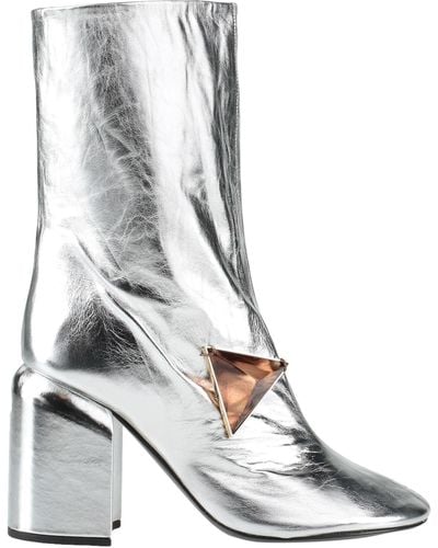 Jil Sander Ankle Boots - White