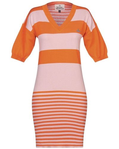 Vivienne Westwood Short Dress - Orange