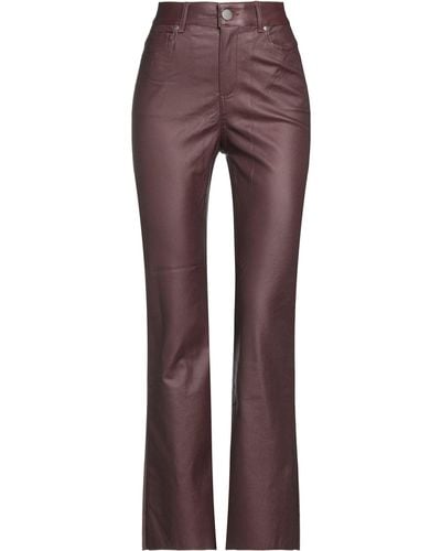 FEDERICA TOSI Trousers - Purple