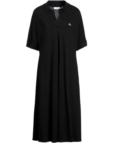Lacoste Midi Dress - Black