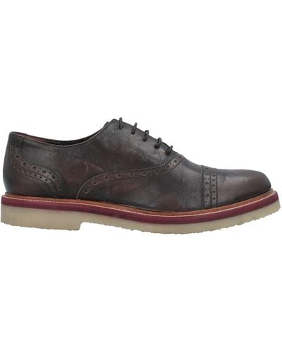 Laura Bellariva Lace-up Shoes - Brown