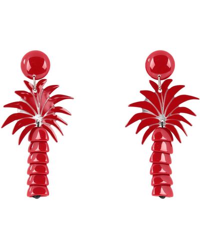Giorgio Armani Earrings - Red