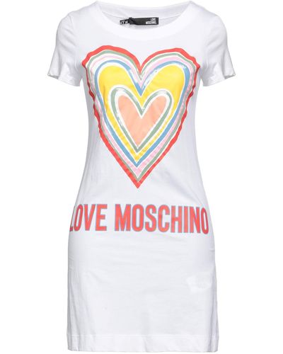Love Moschino Vestito Corto - Bianco