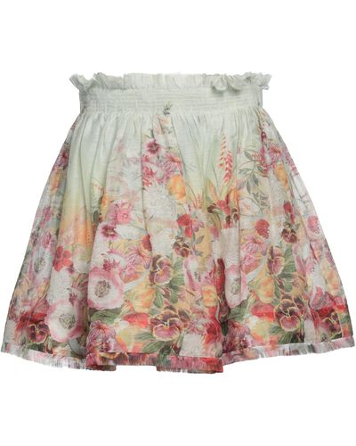 Zimmermann Mini Skirt - Natural