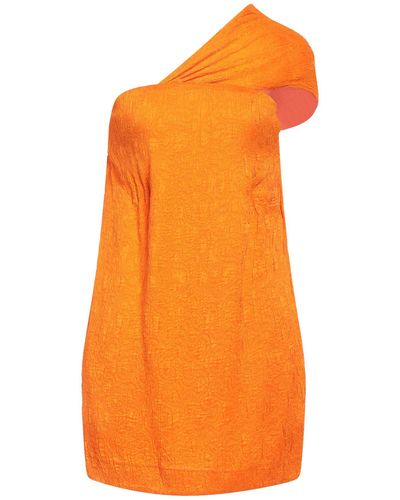 Patou Mini Dress - Orange