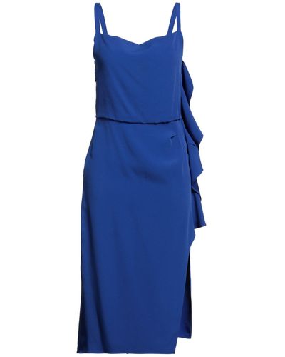 Caractere Midi Dress - Blue