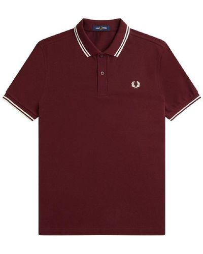 Fred Perry Poloshirt - Rot