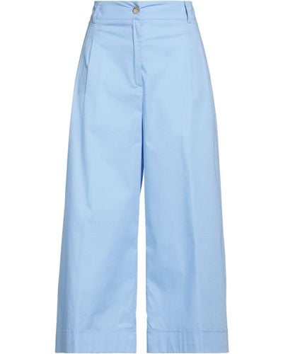 Vicario Cinque Cropped Pants - Blue