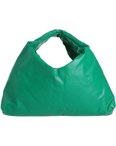 Kassl Handbag Cotton, Polyurethane, Elastane - Green