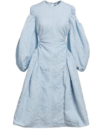 Cecilie Bahnsen Midi Dress - Blue