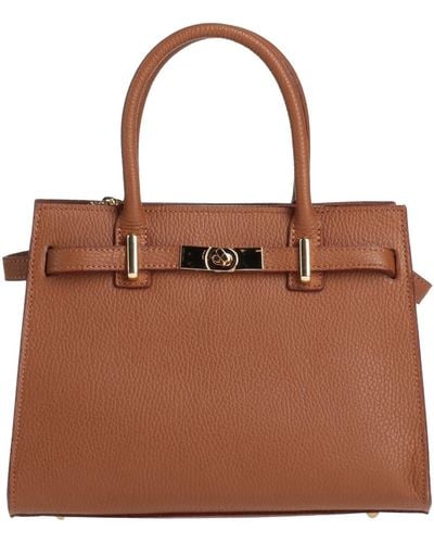 Ab Asia Bellucci Handbag - Brown