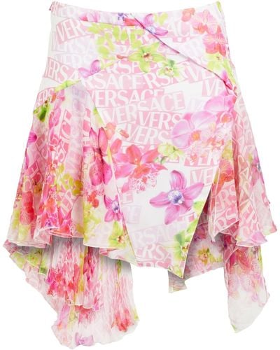 Versace Mini Skirt - Pink