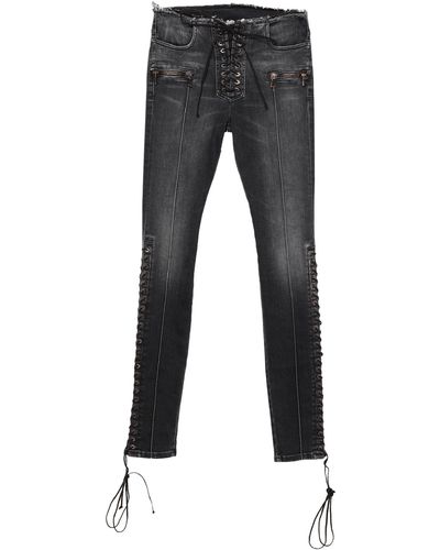 Unravel Project Pantaloni Jeans - Nero