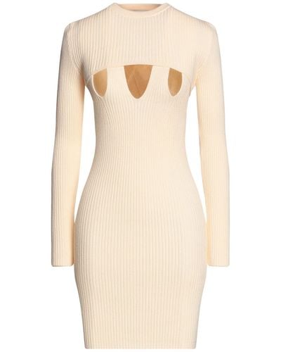 Isabelle Blanche Mini Dress - Natural
