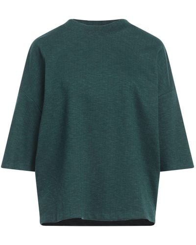Niu Dark Sweatshirt Cotton, Polyester, Viscose, Elastane - Green