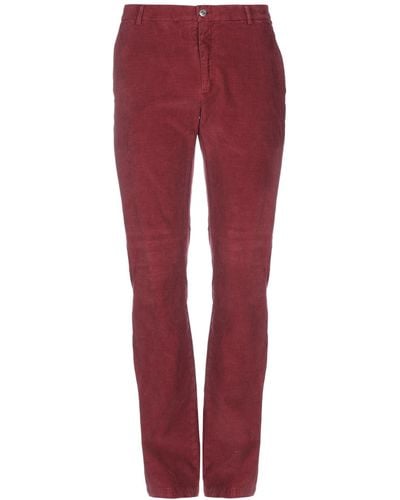 Department 5 Casual Pants - Red
