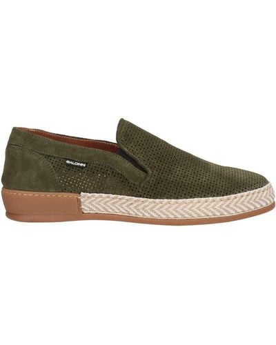 Baldinini Military Sneakers Soft Leather - Green