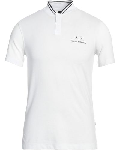 Armani Exchange Polo Shirt - White
