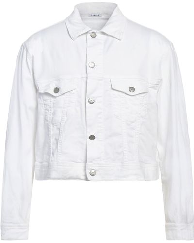 P.A.R.O.S.H. Denim Outerwear - White