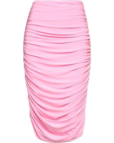 Norma Kamali Midi Skirt - Pink