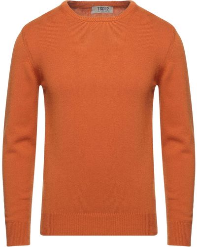 Tsd12 Jumper Wool, Viscose, Polyamide, Cashmere - Orange