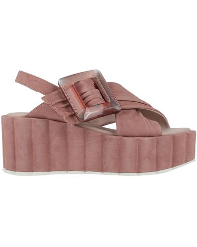Tosca Blu Pastel Sandals Soft Leather - Multicolor