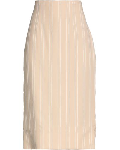 Jijil Midi Skirt - Natural