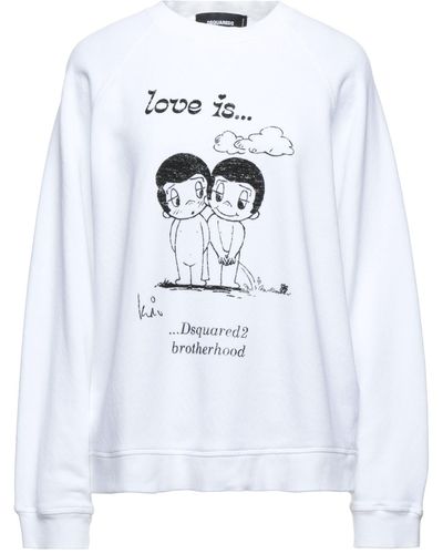 DSquared² Sweat-shirt - Blanc