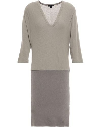 James Perse Midi Dress - Grey
