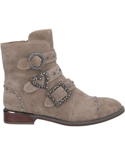 Alma En Pena. Ankle Boots Leather - Brown