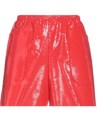 La Fille Des Fleurs Shorts & Bermuda Shorts - Red