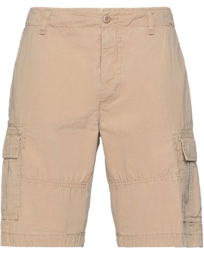 Roy Rogers Shorts & Bermuda Shorts Cotton - Natural