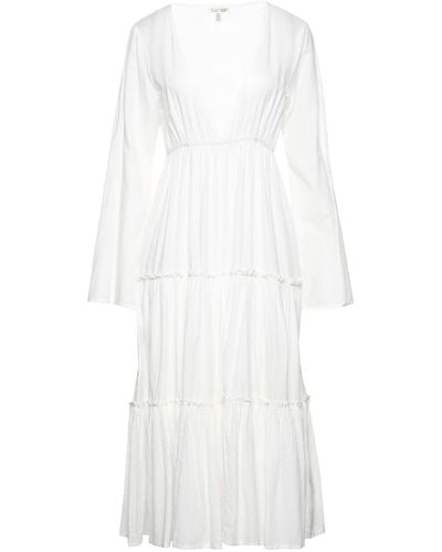 Billabong Vestido midi - Blanco